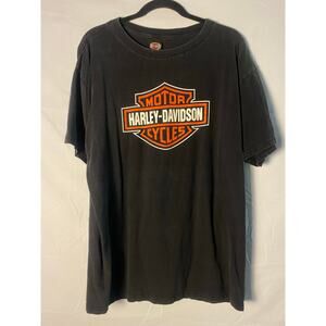 Harley Davidson ABC Pontiac waterford, Michigan Black Graphic Shirt Men's L/XL